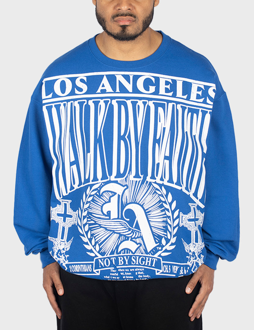 "West Wing' Crewneck [Royal Blue]